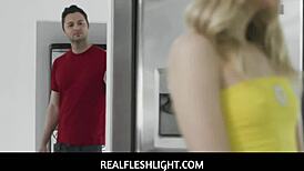 REALFLESHLIGHT - TINY 18+ BLONDE TEEN 18+ IS FREEUSE FOR HER BEST FRIENDS BOYFRIEND - LILY LARIMAR LINDSEY LANE