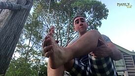 i seduced my hot stepdads twin rugged masculine gay dad