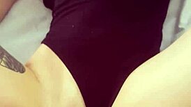 Perfect Body Babe Masturbates With Monster Cock In Pov