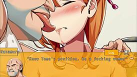 my girlfriend gets shared by friends in hentai game truth part two