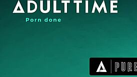 Adria Rae, the babysitter, is seduced by a taboo DILF, Charles Dera.