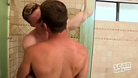Brysen Barron's bareback sucking contrasts with Sean Cody's gay fantasy.