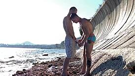 having sex with strangers by the sea fills me with extreme public excitement