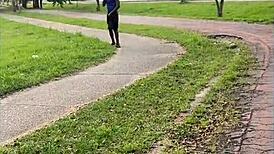 i found a huge black dick in the woods