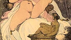 i'm loving these vintage erotic drawings, they're so hot