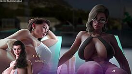 Pervert Jerks Off to Stepmom's Sexy Story in 3D Hentai!