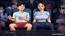 summertime saga my stepsister is horny and me too