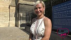 Kim milf aux gros seins accro à la baise with european sexy assfucking