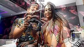 Stella Smeets And Lolla Martinelli Get Anal Assfucking With Facial In Brazil