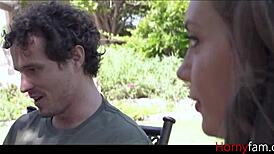 is my horny stepsister elena koshka going to save the day with her blowjob and riding skills?