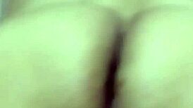 BBW solo masturbates intensely with fingering