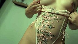 Tara Rico sucks cock and fucks doggystyle at night.