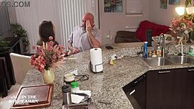 i can't resist freya von doom's tiny shaved pussy with stepdad