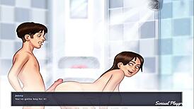 summertime saga my stepsister is horny and me too