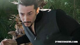 all natural russian kandy kors rides hard for double facial