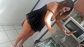 I love filming sexy Sarah Rosa's vlog moments