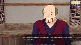 let's play as a charming waitress in this fun scenario 😊