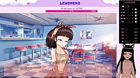 Vtuber Lewdneko Plays Order Us with Naughty Twists Part 1