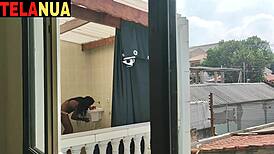 What happens when my neighbor leaves for work? You won't believe it!