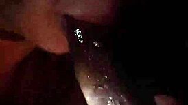 Sloppy Blowjob in Car Leads to Huge Cumshot