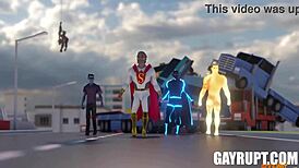 达科塔·佩恩和杰登·马科斯翘臀挨巨屌狗爬式内射