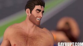 达科塔·佩恩和杰登·马科斯翘臀挨巨屌狗爬式内射