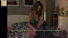 playing with wife and stepmother in 3d