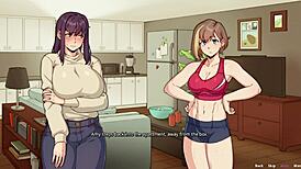 Benefitship big boobs futa and her sexy bestie hentai gameplay