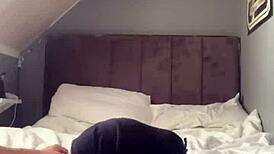 Bi muslim gives blowjob