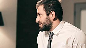 hey boss, you tricked that gullible temp into sucking my big cock and licking your pierced tits at work, right?