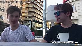 hey boys, wanna see obedient twinks pounded raw in a rough foursome?