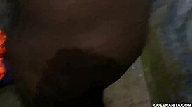 Asian BBW Gets Rough Doggystyle in Unfinished Building Bush