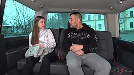 Czech Babe Feels Shy on Czech Streets Full of Wild Sex