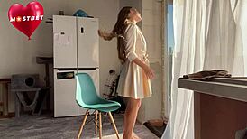 Seducing Neighbor With Public Masturbation