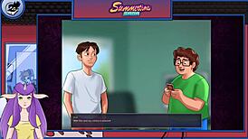 Summertime Saga Part 12: Goth Teacher Cosplay Adventure