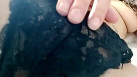 Golden tigre's wet play with strapon dildo and pussy spanking