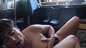 mature brunette slut fucks at office