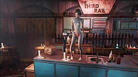 Fallout 4 Brunette Fucking In Power Armor