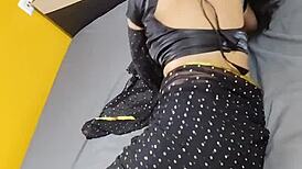 hot bhabhi gets banged hard by devar in wild homemade action