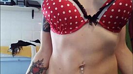 Tonic Muscles: Sexiest Look – Judge Chantal's Body Causing Domineering Erections In Lingerie