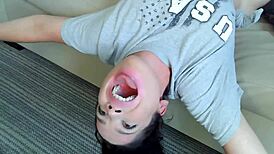 hey, this liberal feminist gets facefucked and her ass gaped wide open!