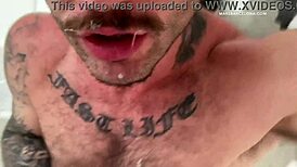 Cum on face and in mouth gay compilation!