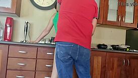 Bend Me Over And Fuck My Ass Before Husband Comes Home For Quickie?