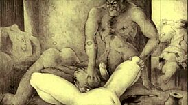 Vintage Erotic Illustrations from Classic Anime and Retro Hentai