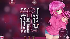 Commented gameplay of Waifu Secret 5, an anime-based dating game with hentai scenes