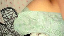 two mexican students have amateur sex after school