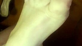 Hot amateur girl dances naked and cums in this third part