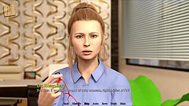 Blonde cartoon character recalls new memories