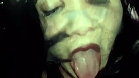 brunette latina bent over for driver domination