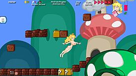 peach princess shares her untold tale in hentai world